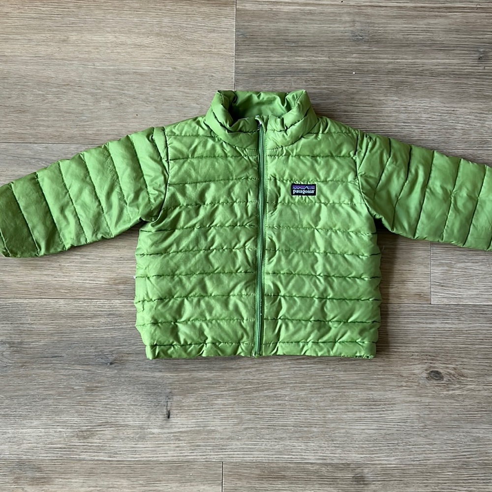 Patagonia Green Puffer Jacket
